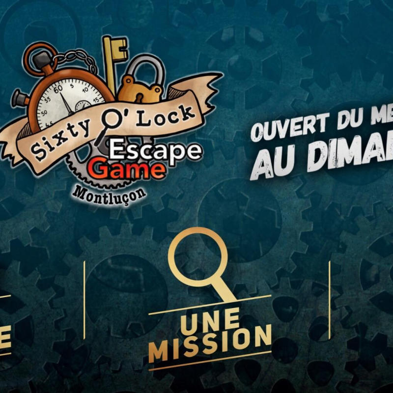 Escape game Sixty O'Lock