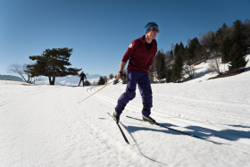 Ski de fond dynamique au Grand Coin