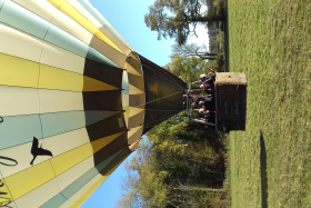 Vol en montgolfière avec Dombes Montgolfières