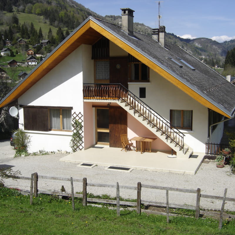 L'extérieur du gîte