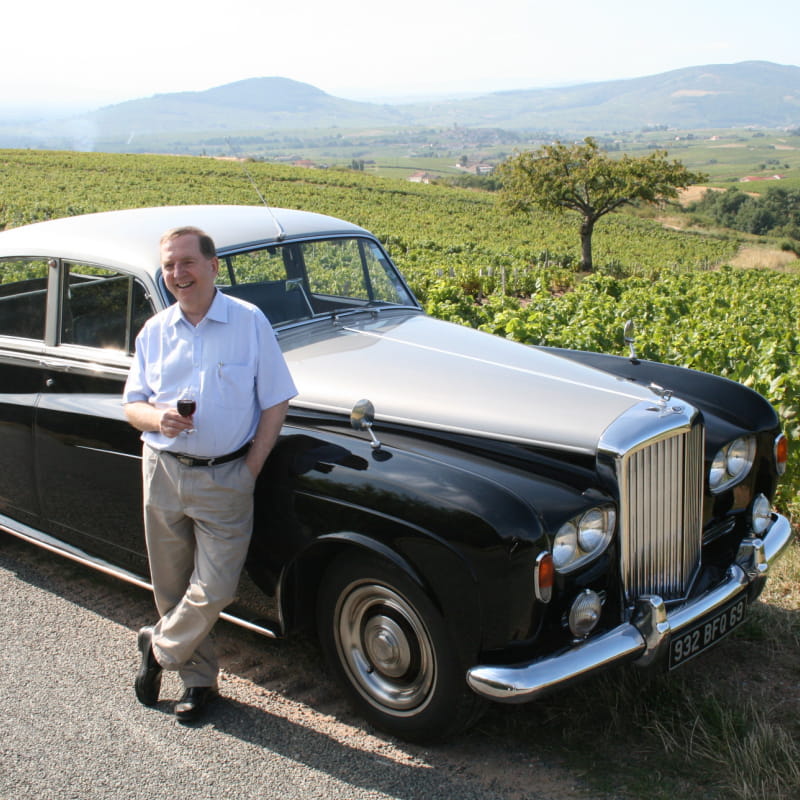 wine tour en Bentley au Domaine Brisson