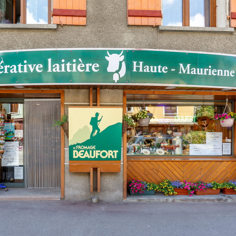 à Val Cenis-Lanslebourg, second magasin de la Coopérative laitière de Haute Maurienne Vanoise