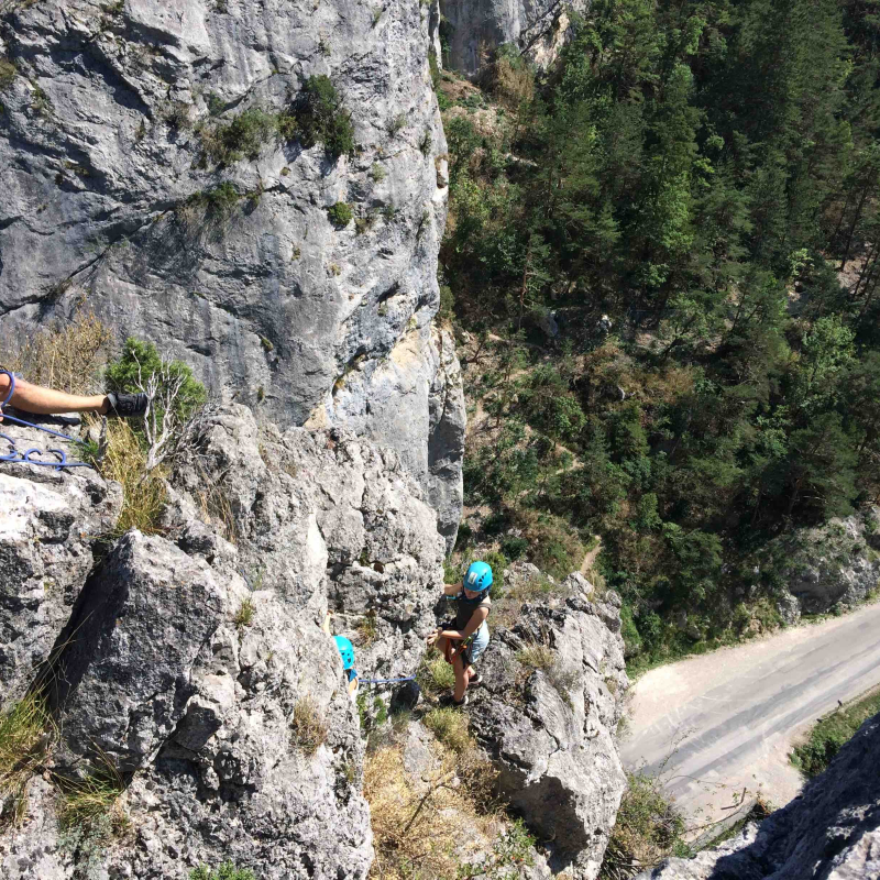 parcours rochassiers et escalade Drome aventure