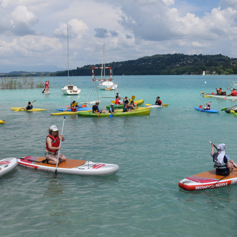 Yacht club Grenoble Charavines : Location stand-up paddle, kayak et voile