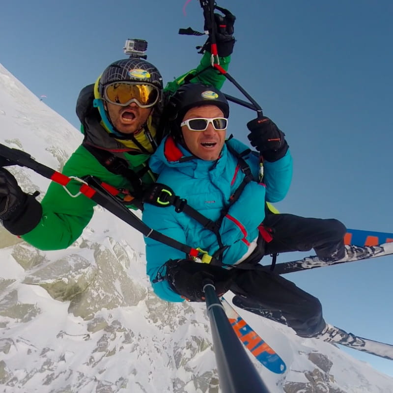biplace speedriding chamonix