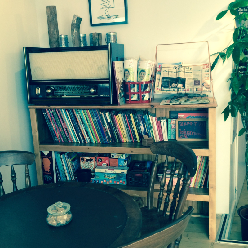 le coin jeux et lecture