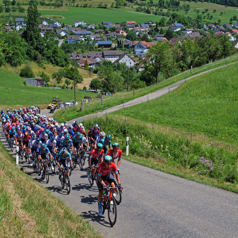 Critérium du Dauphiné - Arrivée au Col de la Loge (2ème étape)