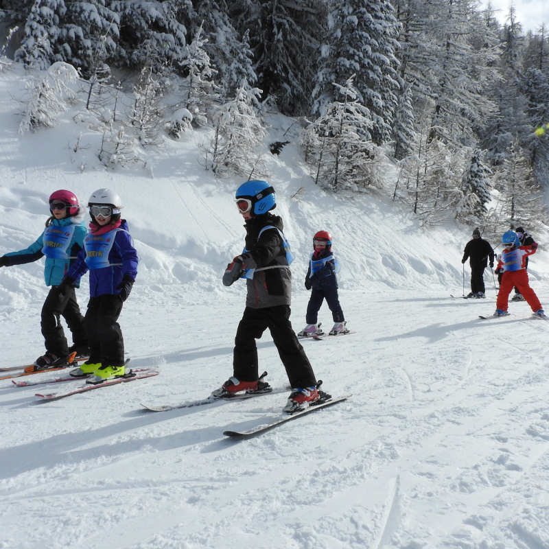 Cours de ski avec l'ESF de La Norma