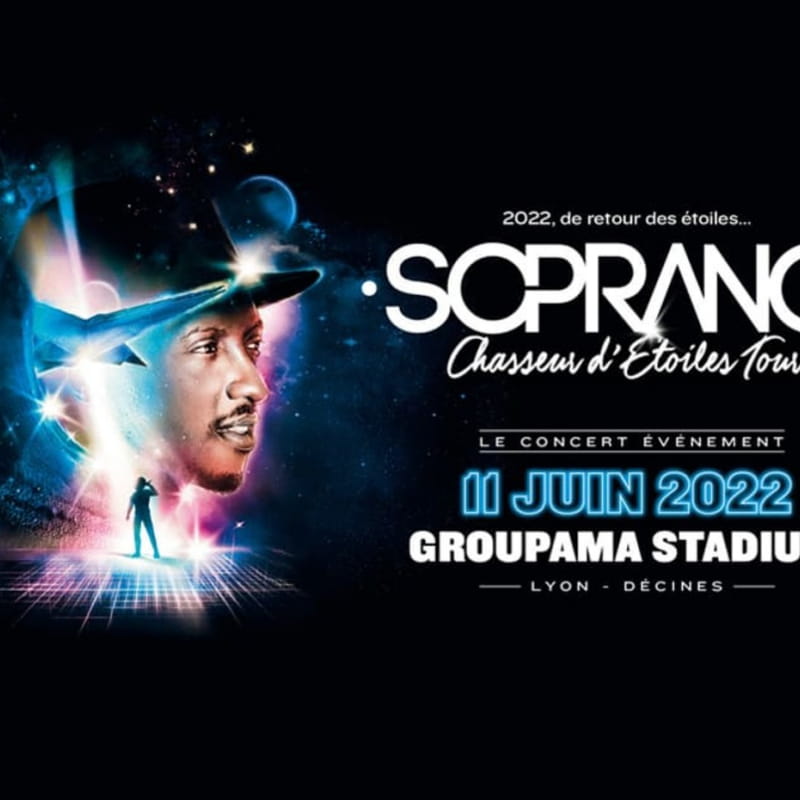 Affiche Soprano - Chasseur d'Etoiles Tour
