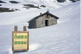 Refuge de la Martin - refuge du Parc national de la Vanoise - ouvert hors périod