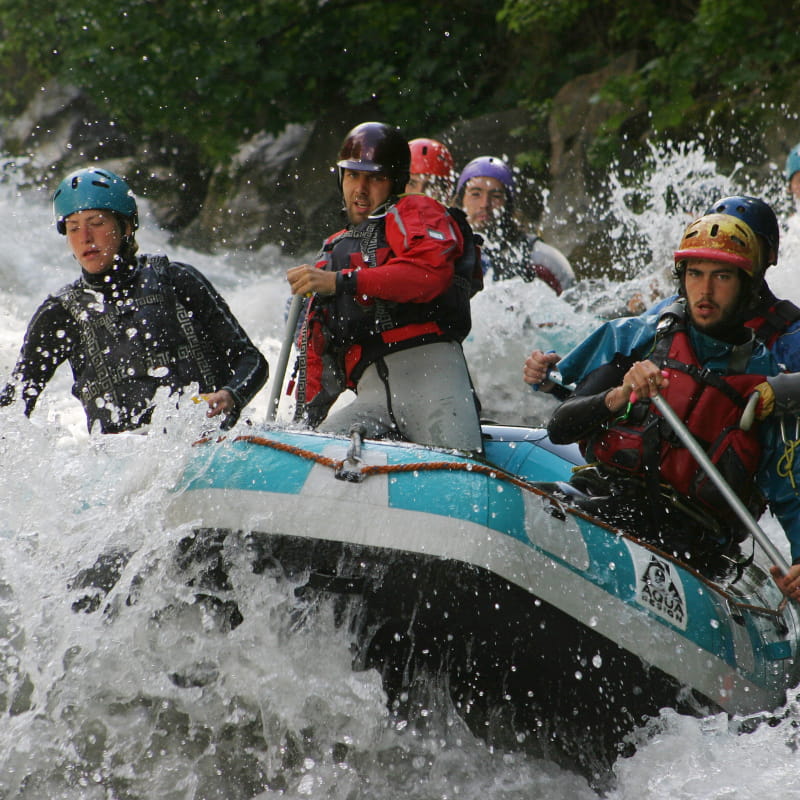 rafting sur le Doron de Bozel