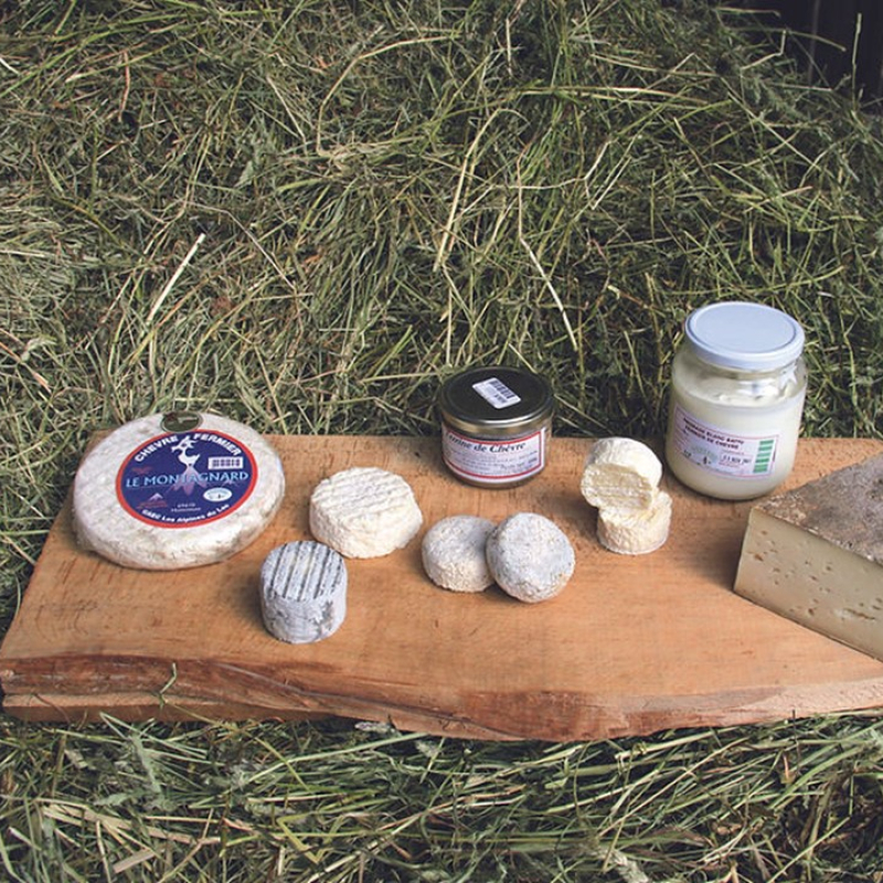 la gamme de fromages des Alpines du lac