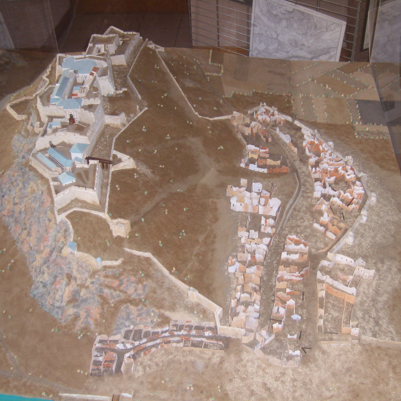 Copie du Plan-Relief de l'ancienne citadelle de Montmélian