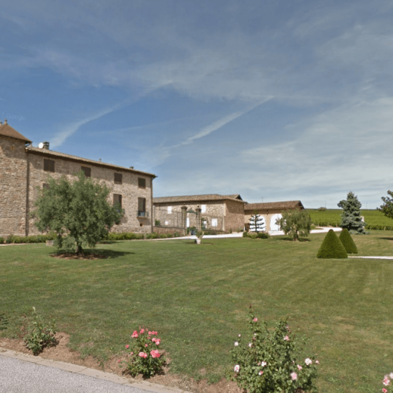 arrivée au Château de Cercy