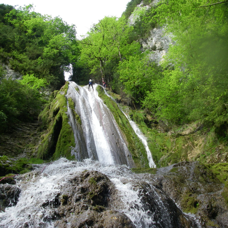 canyoning cuves du Buizin