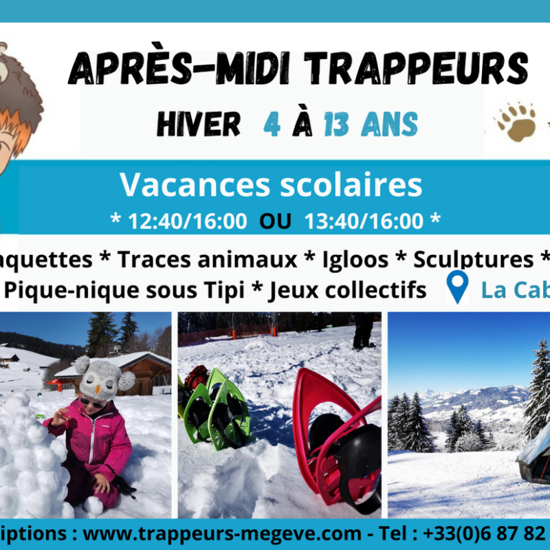 Après-midi Trappeurs Hiver