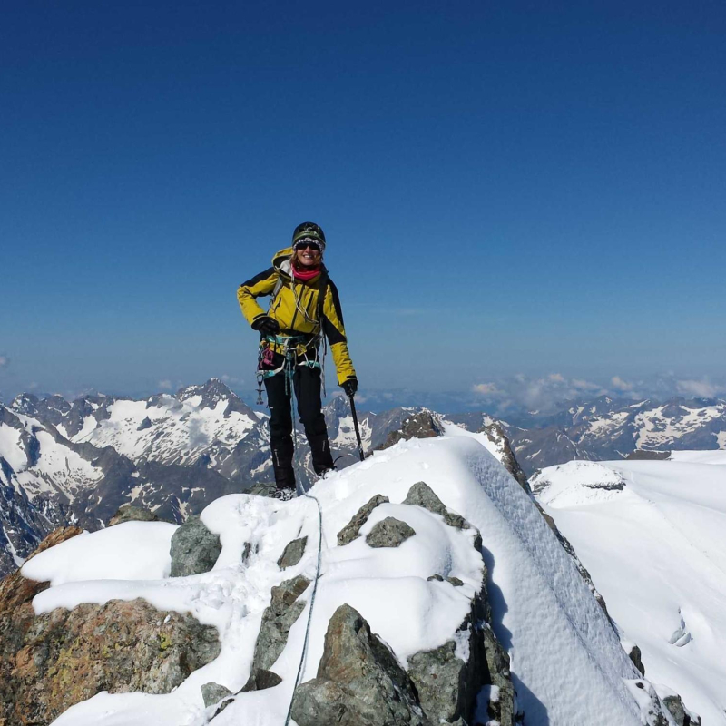 Winter mountaineering with Bureau des Guides