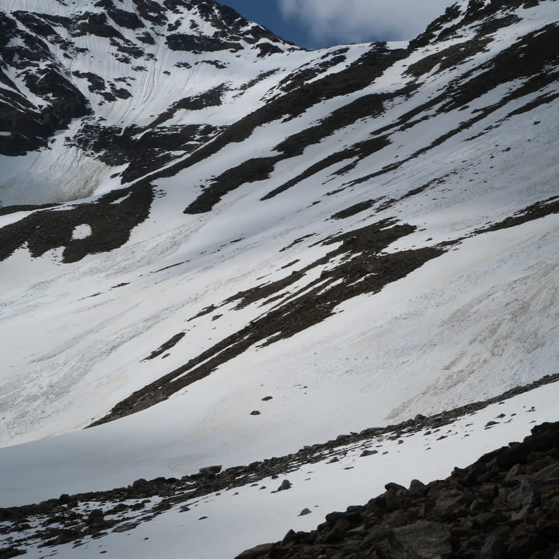 Glacier col du Tisen