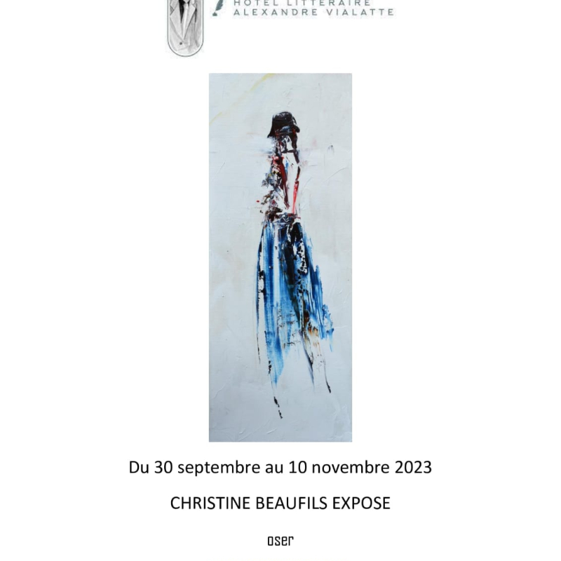 Exposition peinture de Christine Beaufils | Hôtel Alexandre Vialatte