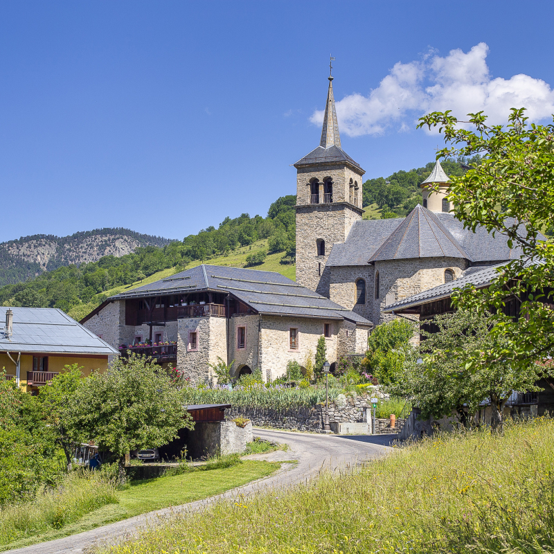 Visite de l'Eglise Saint Martin et de la fromagerie à Villargerel