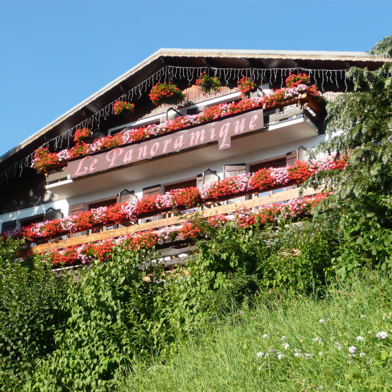 Façade hôtel panoramique