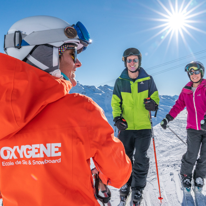 Oxygene ski lessons
