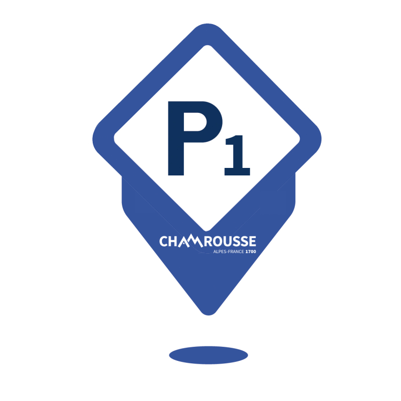 Picto parking P1 Chamrousse
