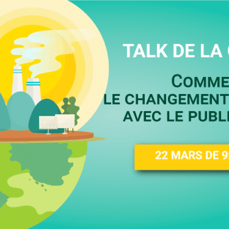 Talk de La Casemate / Comment aborder le changement climatique en 2022 ?